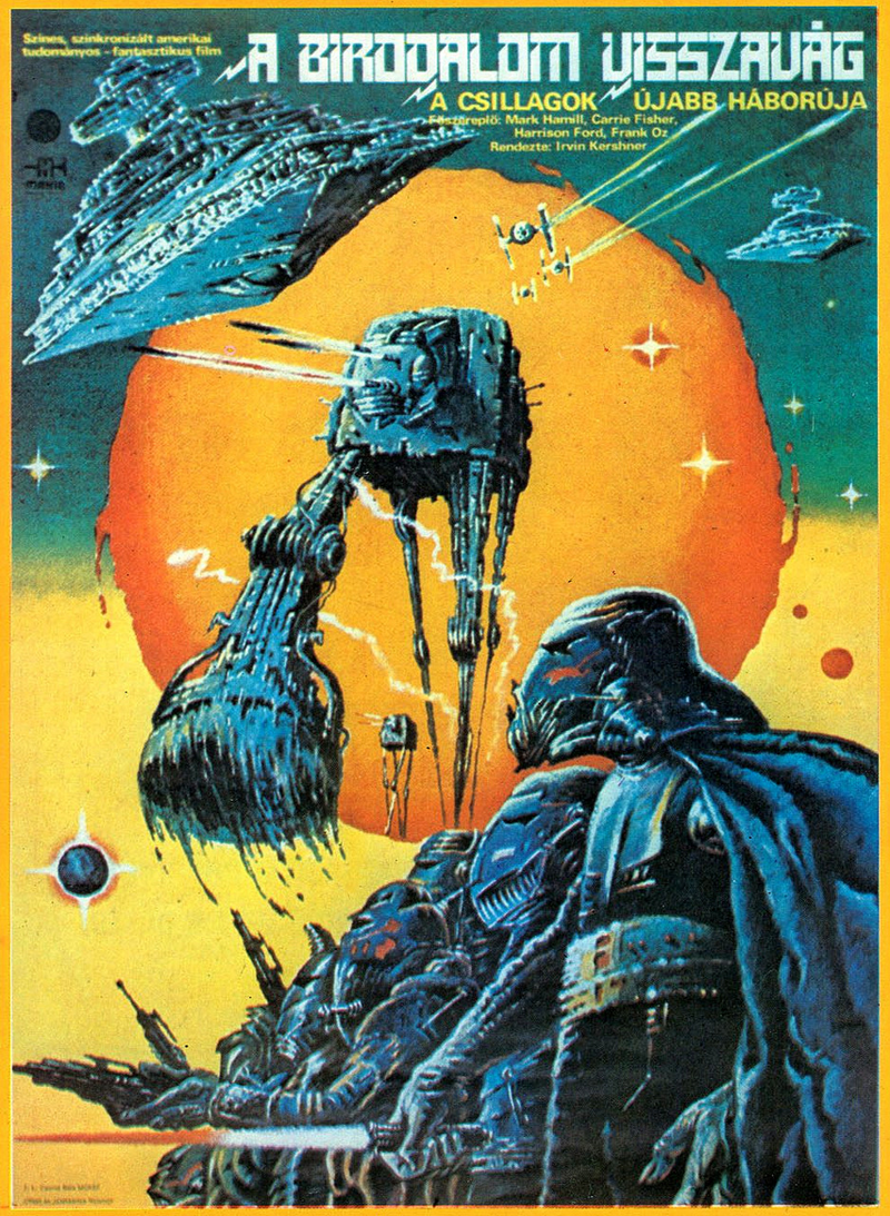 Illustration for article titled Here's Your Chance To Own This Legendarily Weird Star Wars Poster Art